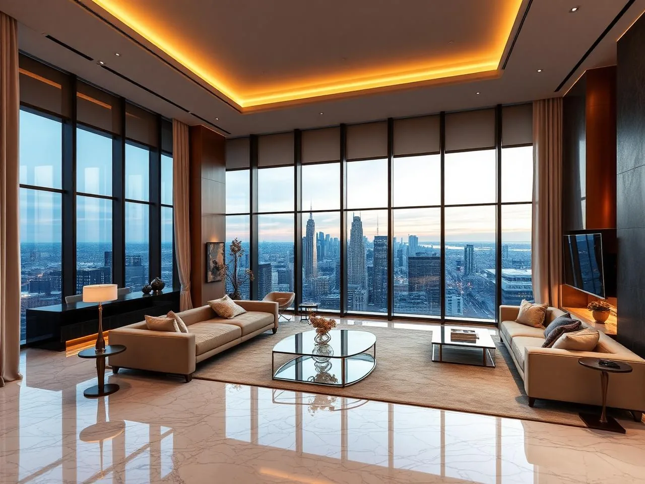 Premium residence interior at The Universe by Venus in Nehrunagar