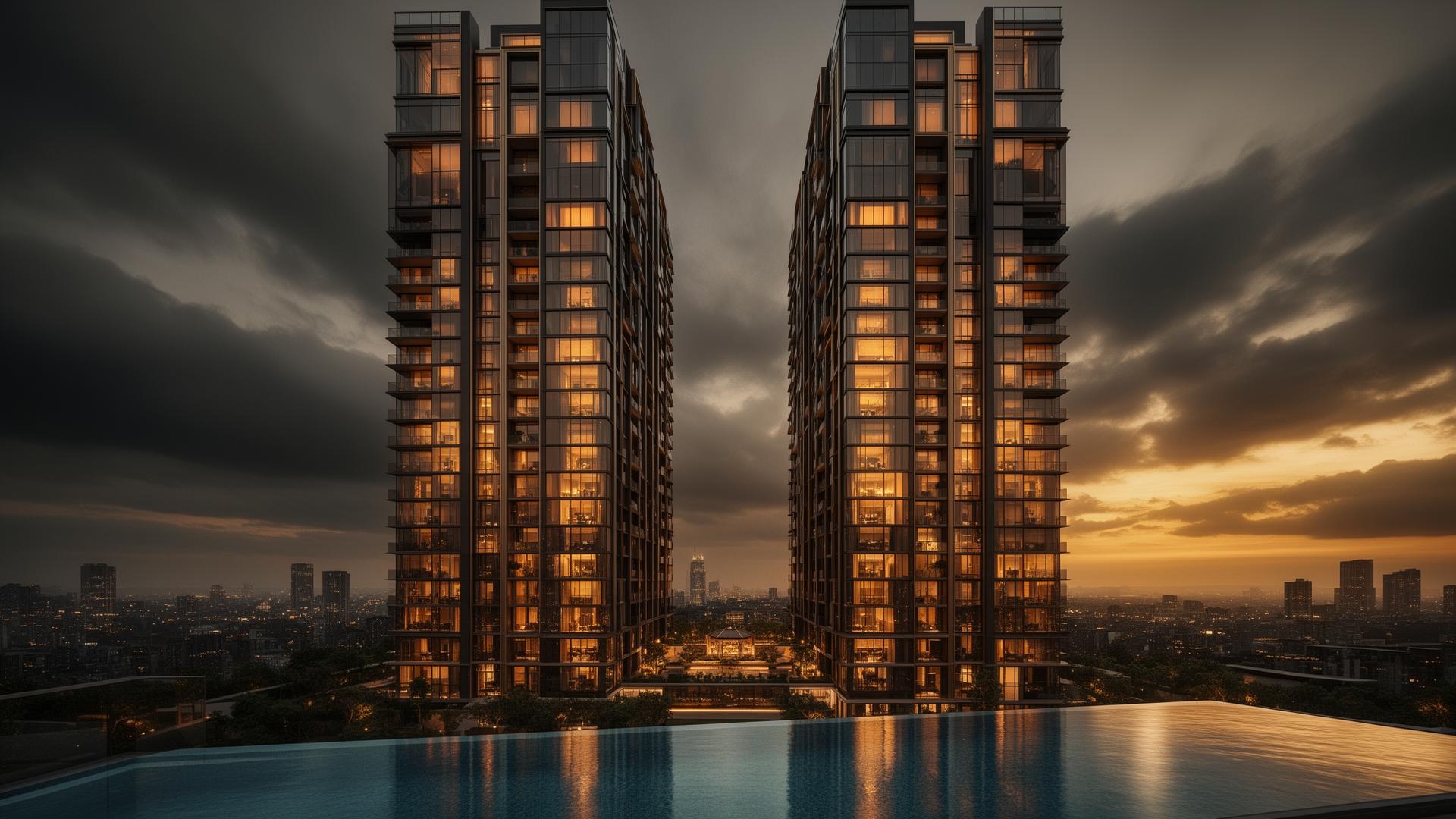 Twin towers — cinematic showreel