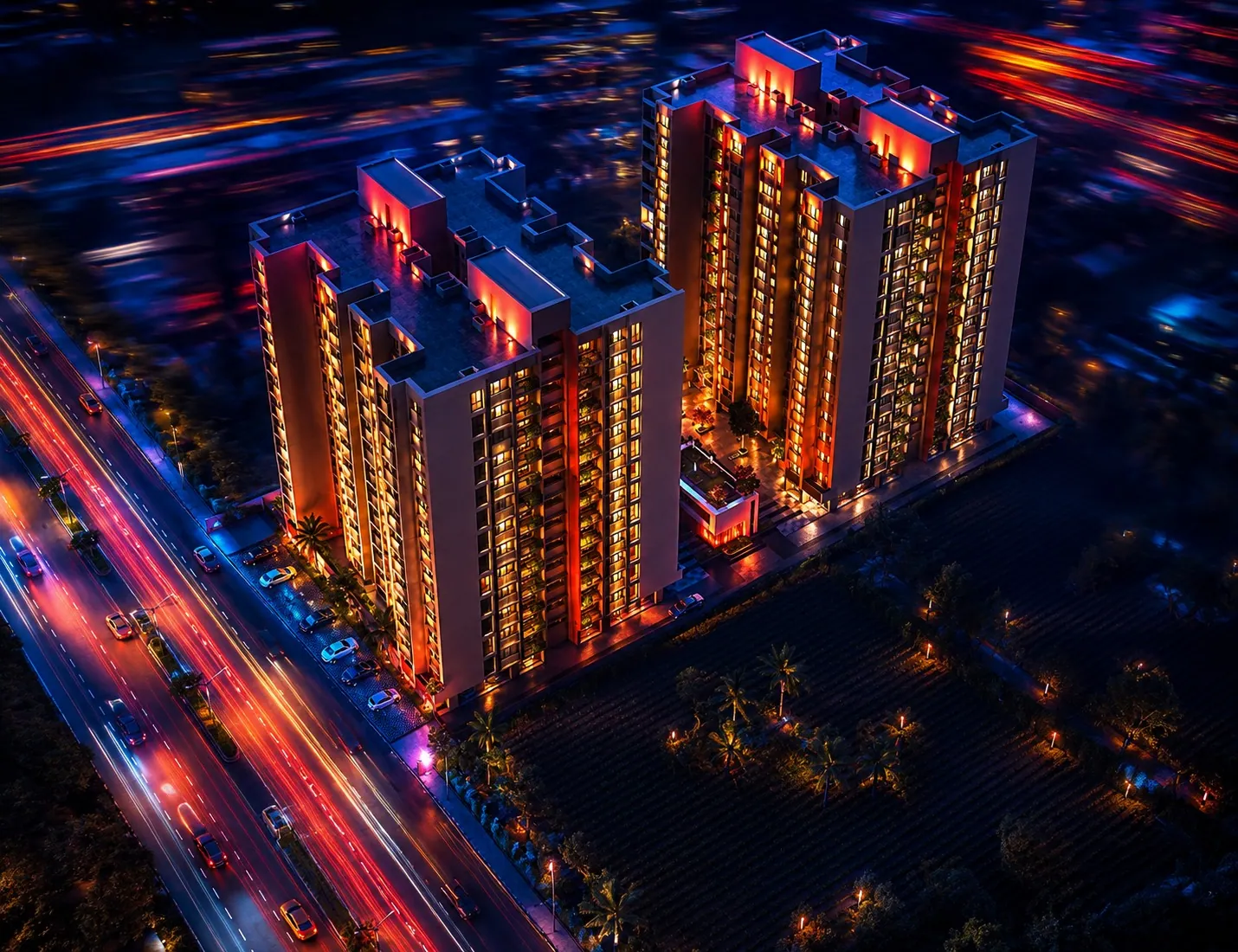 Venus Deshna Naranpura: 3 BHK Buyer Guide architectural rendering
